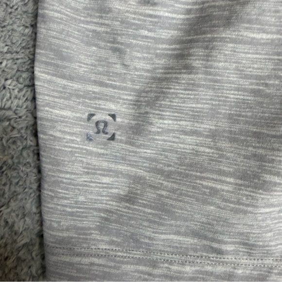Lululemon T.H.E. Short Nulux Liner 7" Heather Allover Sea Salt Light Cast Small - Picture 5 of 8